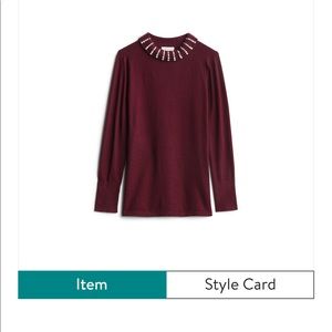 Magnolia Grace Audrey Collar Pullover